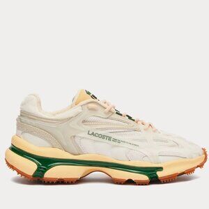 NEW Highsnobiety X Lacoste Sneakers Trainer L003 2K24 White/Eggshell/Green 10.5